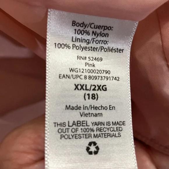 ❤️ Wonder Nation Girls Rain Jacket Size XXL/18 #240 - Picture 9 of 12